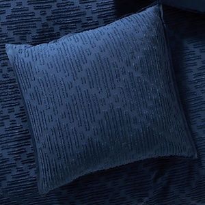 Anthropologie Clipped Jacquard Euro Sham -